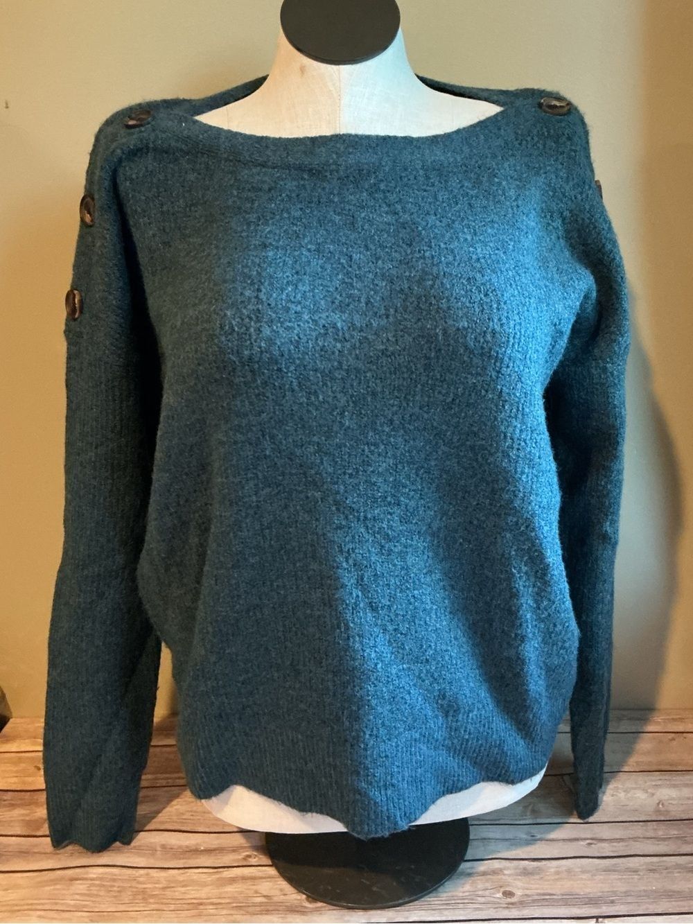 Staccato sweater - blue - size Large